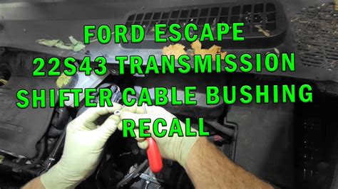 ford escape shifter cable|ford escape shifter cable location.